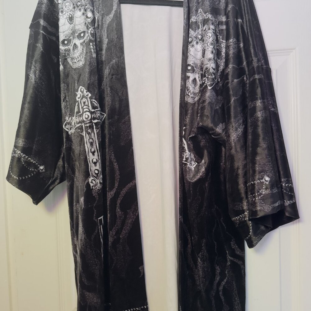 HEXE VELVET ROBE - Picture 4 of 6